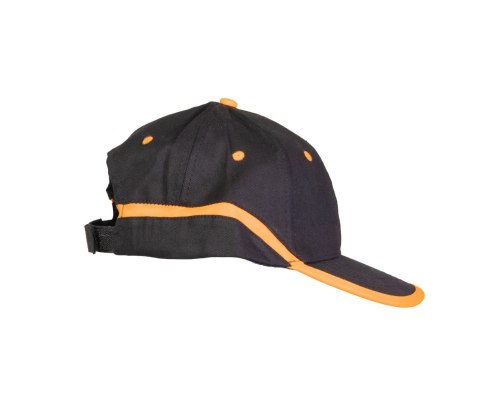 CZAPKA BASEBALL CZARNO-POMARAŃCZOWA