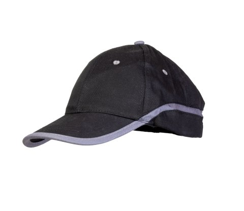 CZAPKA BASEBALL CZARNO-STALOWA