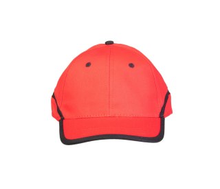 CZAPKA BASEBALL CZERWONO-CZARNA