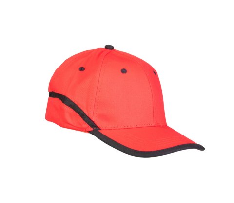 CZAPKA BASEBALL CZERWONO-CZARNA