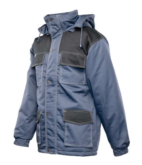 KURTKA PARKA WSTAWKA KOLOR