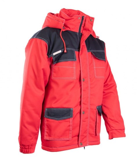 KURTKA PARKA WSTAWKA KOLOR