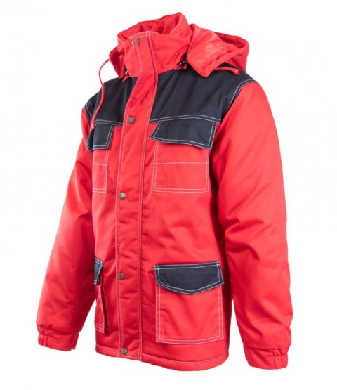 KURTKA PARKA WSTAWKA KOLOR