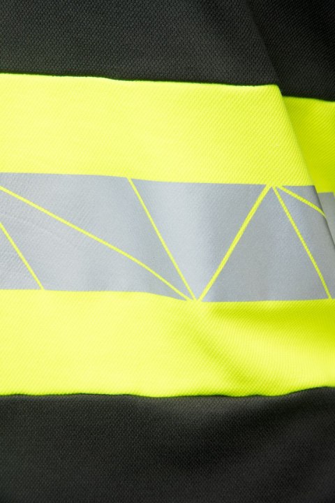 ECO RIVAL KOSZULKA LONGSLEEVE CZARNY/ŻÓŁTY