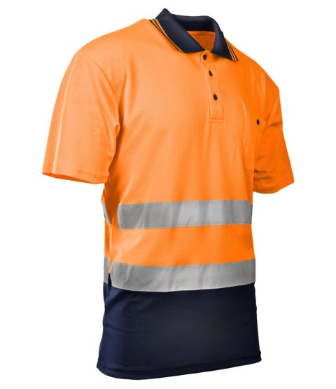 KOSZULKA POLO 50/50 POMARAŃCZ KAT. II BF012