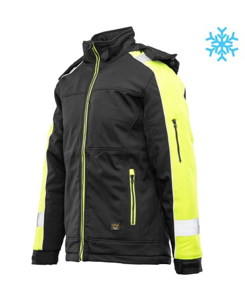 OCIEPLANY SOFTSHELL RIVAL ŻÓŁTY