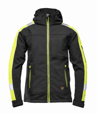 RIVAL SOFTSHELL RIVAL CZARNY/ŻÓŁĆ