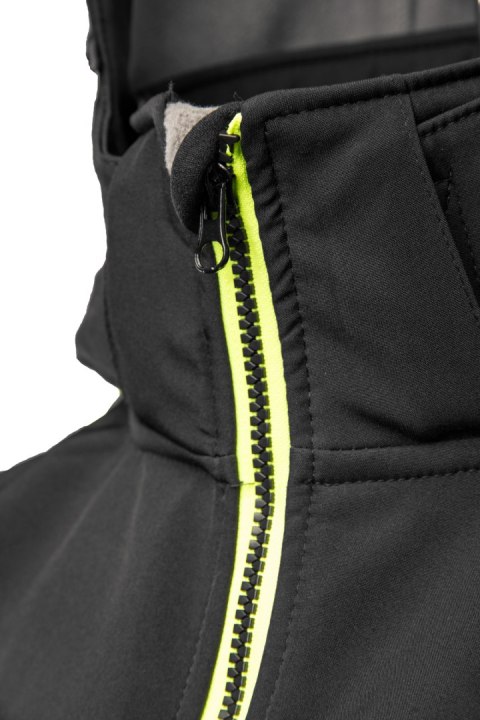 RIVAL SOFTSHELL RIVAL CZARNY/ŻÓŁĆ