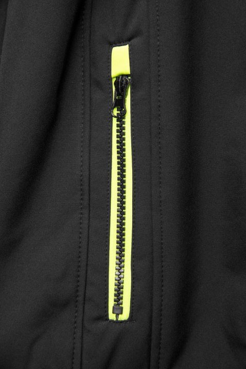RIVAL SOFTSHELL RIVAL CZARNY/ŻÓŁĆ