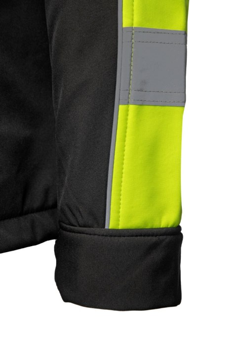 RIVAL SOFTSHELL RIVAL CZARNY/ŻÓŁĆ