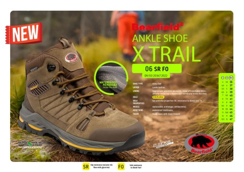 TRZEWIK BEARFIELD TRZEWIK X TRAIL O6 SR FO BRĄZ