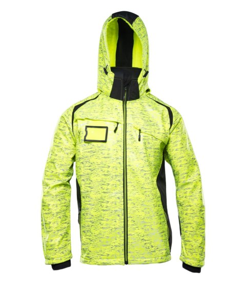 SEVEN KINGS CROSS SOFTSHELL KURTKA ŻÓŁĆ