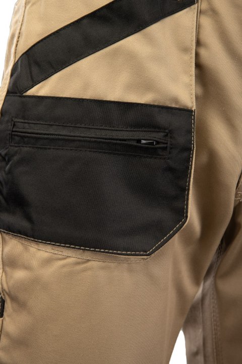 SPODNIE KRÓTKIE DO PASA BEŻOWY