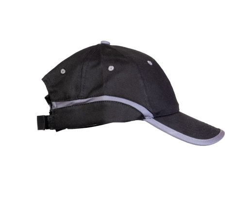 CZAPKA BASEBALL CZARNO-STALOWA