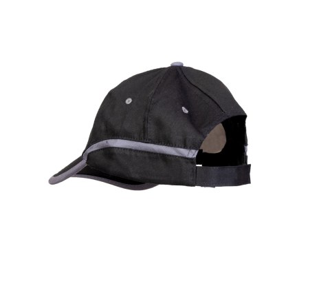 CZAPKA BASEBALL CZARNO-STALOWA