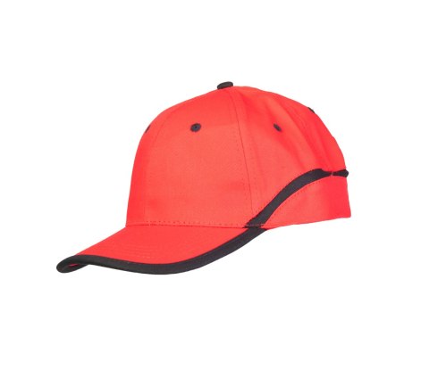 CZAPKA BASEBALL CZERWONO-CZARNA