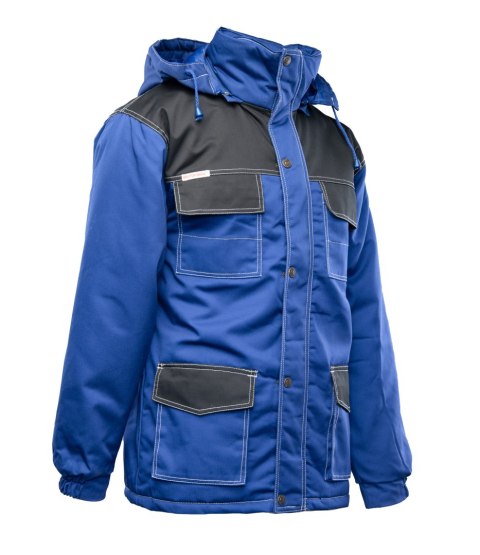 KURTKA PARKA WSTAWKA KOLOR