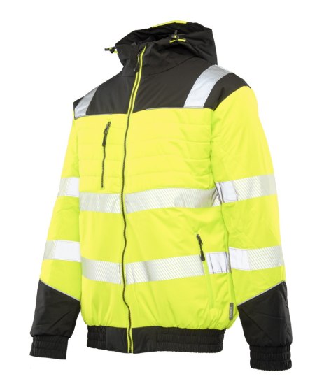 KURTKA SAFE ŻÓŁĆ BHVS01