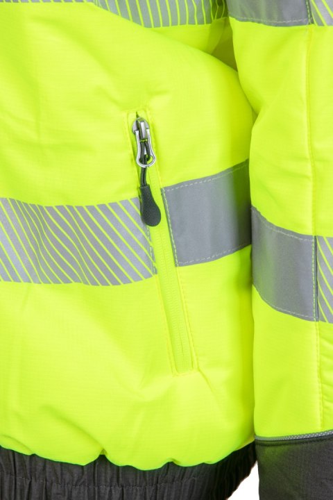 KURTKA SAFE ŻÓŁĆ BHVS01