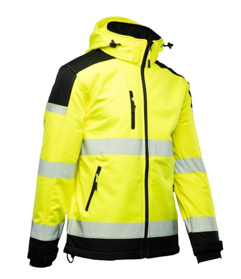 SOFTSHELL WSTAWKA CZARNA BF010