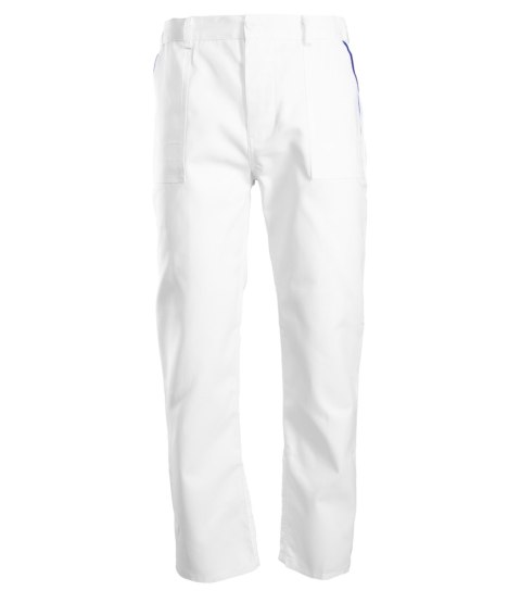 SPODNIE DO PASA - BIAŁE