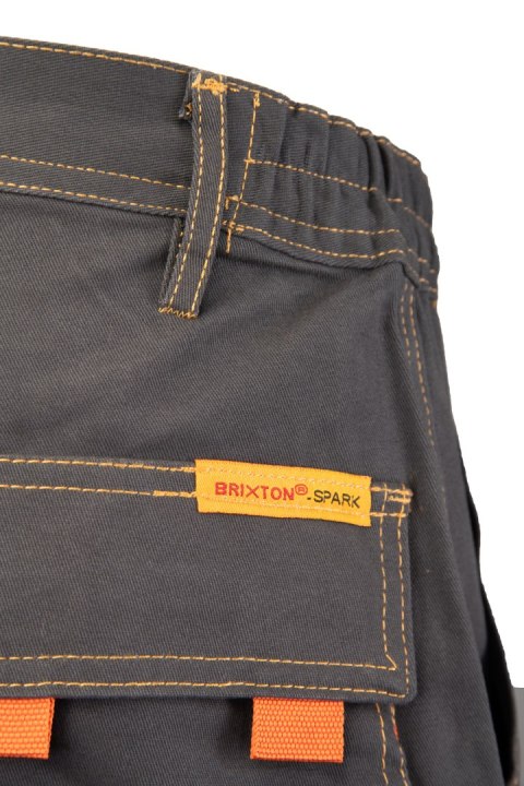 SPODNIE DO PASA CIEMNA STAL