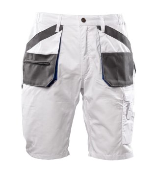 SPODNIE DO PASA KRÓTKIE BIAŁE