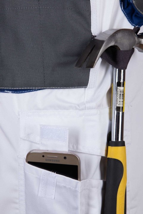 SPODNIE DO PASA KRÓTKIE BIAŁE