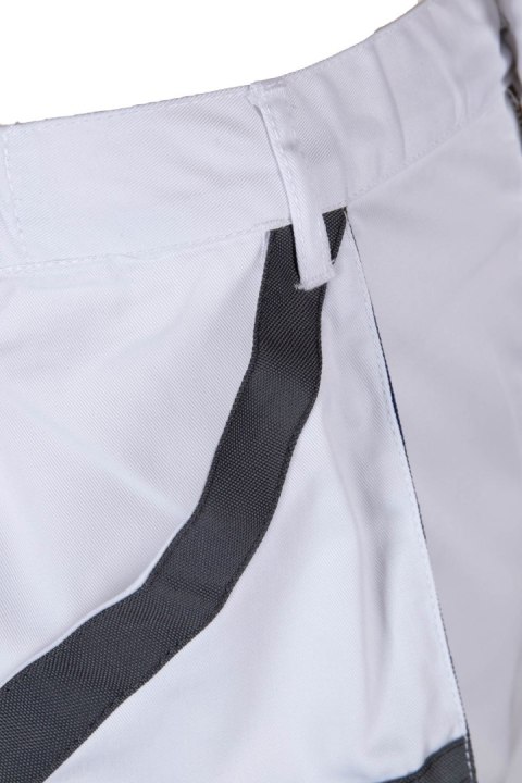 SPODNIE DO PASA KRÓTKIE BIAŁE