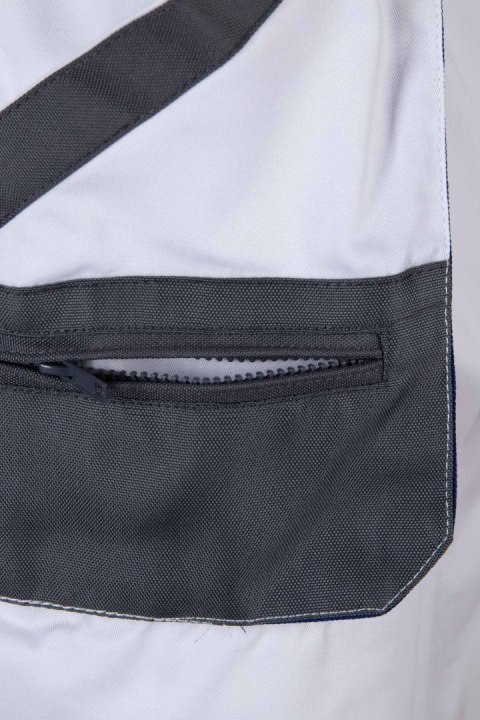 SPODNIE DO PASA KRÓTKIE BIAŁE