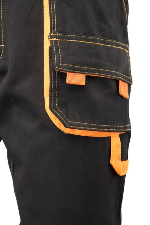 SPODNIE OGRODNICZKI CIEMNA STAL