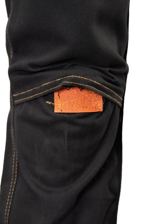 SPODNIE OGRODNICZKI CIEMNA STAL