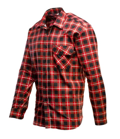 BONO KOSZULA FLANELOWA CZERWIEŃ
