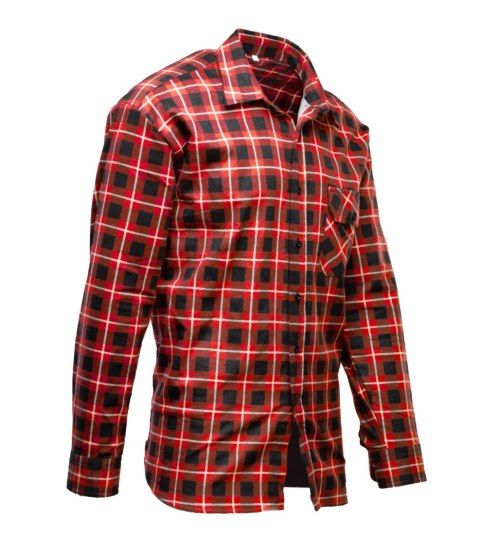 BONO KOSZULA FLANELOWA CZERWIEŃ