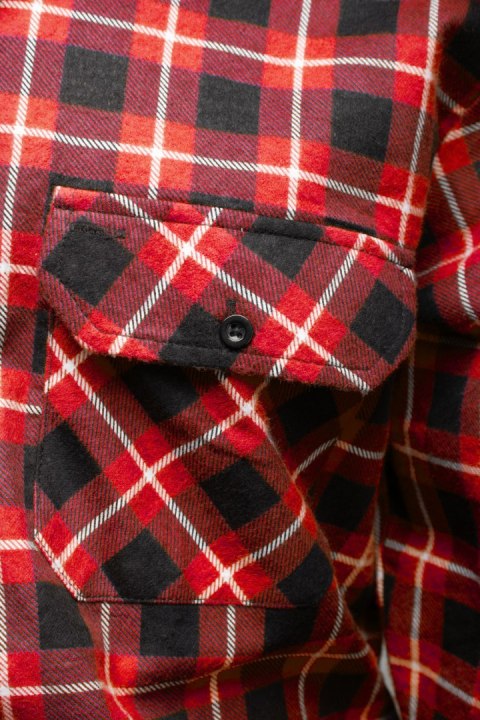 BONO KOSZULA FLANELOWA CZERWIEŃ