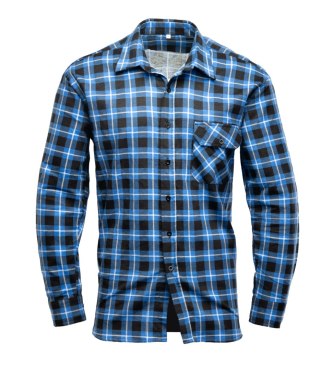 BONO KOSZULA FLANELOWA NIEBIESKI