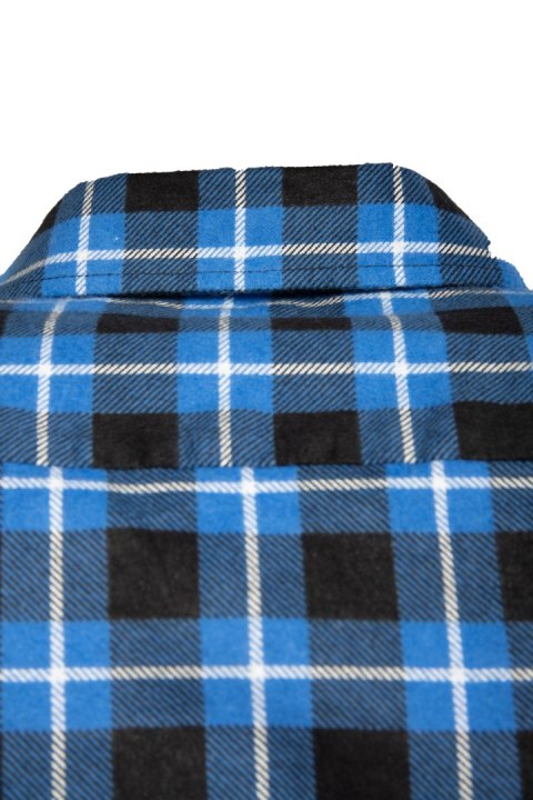 BONO KOSZULA FLANELOWA NIEBIESKI