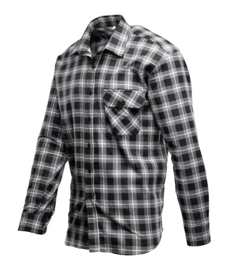 BONO KOSZULA FLANELOWA SZARY