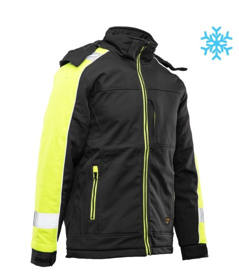 OCIEPLANY SOFTSHELL RIVAL ŻÓŁTY