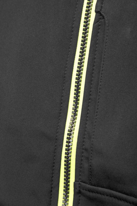 RIVAL SOFTSHELL RIVAL CZARNY/ŻÓŁĆ