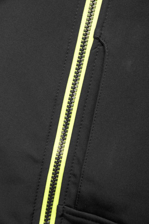 RIVAL SOFTSHELL RIVAL CZARNY/ŻÓŁĆ