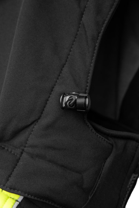 RIVAL SOFTSHELL RIVAL CZARNY/ŻÓŁĆ