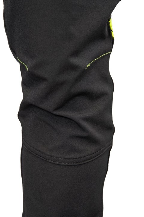 RIVAL SPODNIE SOFTSHELL CZARNY/ŻÓŁTY