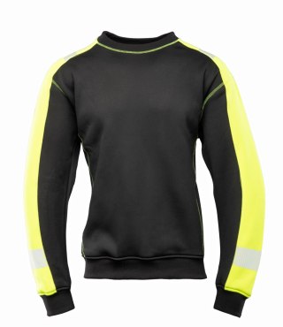 SEVEN KINGS RIVAL BLUZA DRESOWA CZARNY/ŻÓŁTY