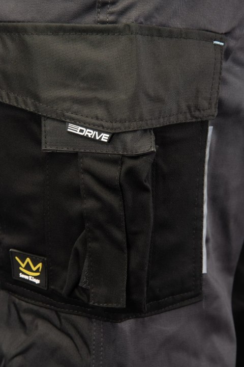 SPODNIE DO PASA DRIVE STALOWY - DAMSKIE