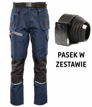 SPODNIE DO PASA PRO GRANATOWE