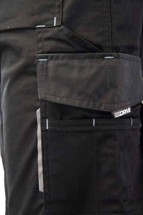 SPODNIE KRÓTKIE DRIVE CZARNE