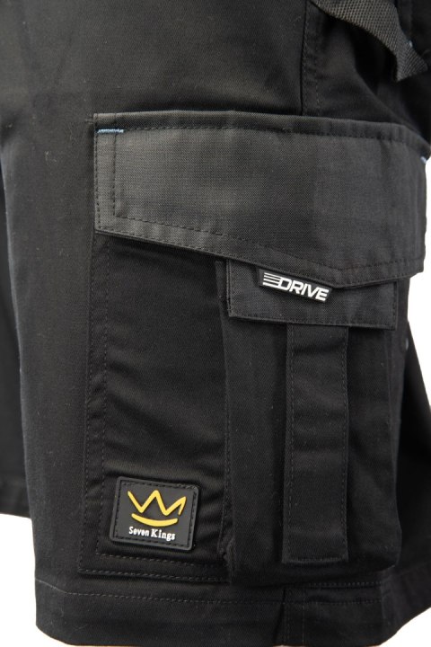 SPODNIE KRÓTKIE DRIVE CZARNE