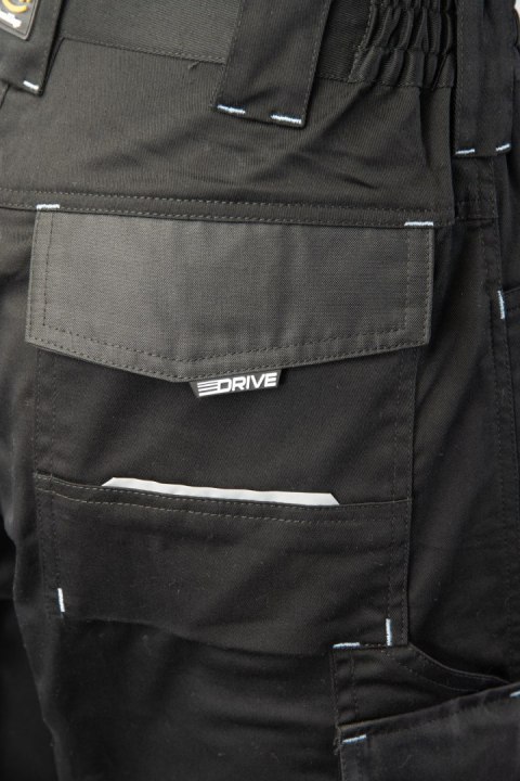 SPODNIE KRÓTKIE DRIVE CZARNE