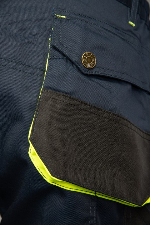 SPODNIE KRÓTKIE GRANAT/ŻÓŁTY